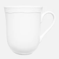 Casa Domani Florence Embossed Mug - White