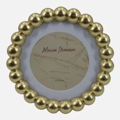 Matted Beaded Picture Frame - 6 x 6"