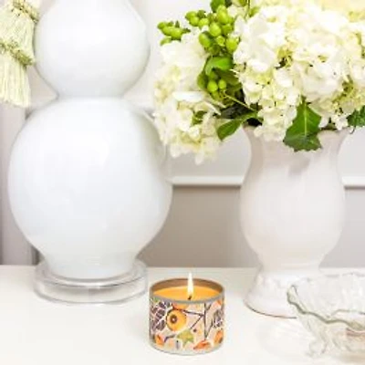 Tin Candle Harvest Gold