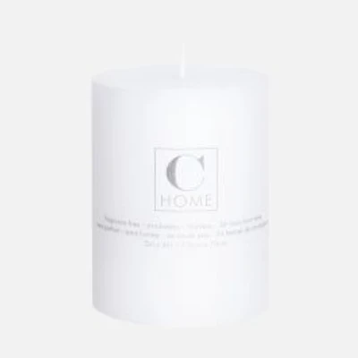 Pillar Candle White - White, 3"x4"