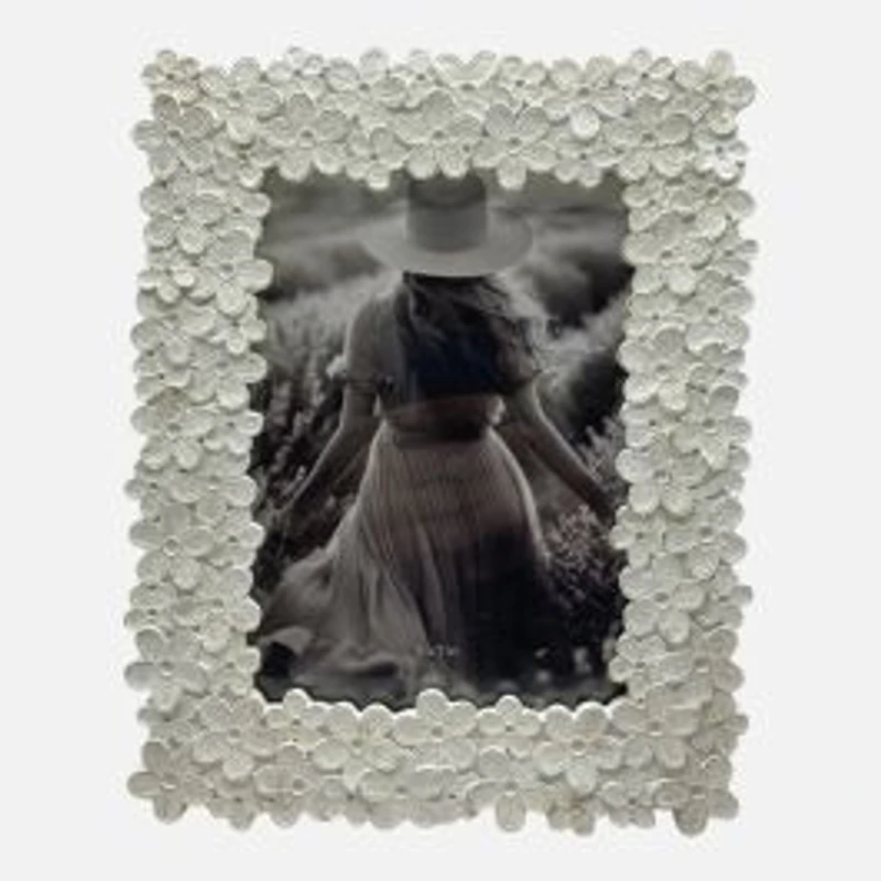 Sagebrook Home Floral Photo Frame