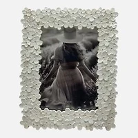 Sagebrook Home Floral Photo Frame