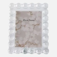 Sagebrook Home Crystal Bubbles Photo Frame - 4"x 6"