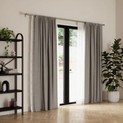 Umbra Cappa Double Curtain Rod Set