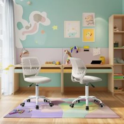 Colorful Swivel Teen Task Chair Set of 2