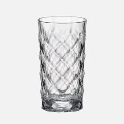Crystal Bohemia Tiny Highball Glasses, Set of 4