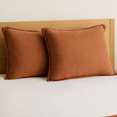 Brunelli ensemble de 2 couvre-oreillers décoratifs - Muslin