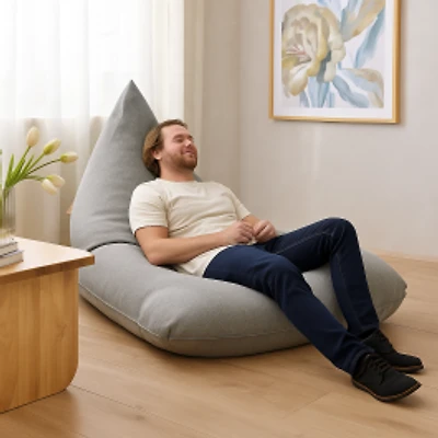 Sepia Lounge Bean Bag, Adult