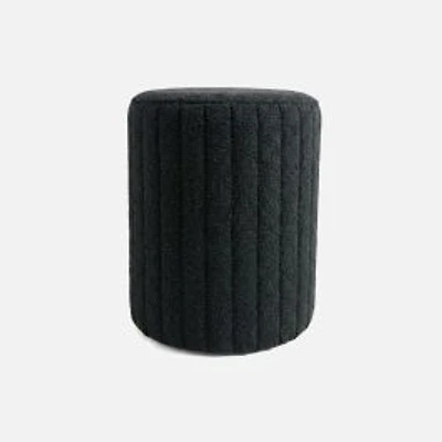 Channel Ottoman - Black