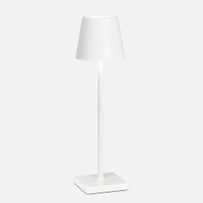 LED Table Lamp Classic Shade - White