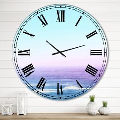 Ocean View Wall Clock