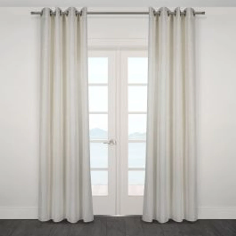 Corsica Heavy Semi-Sheer Grommet Curtain