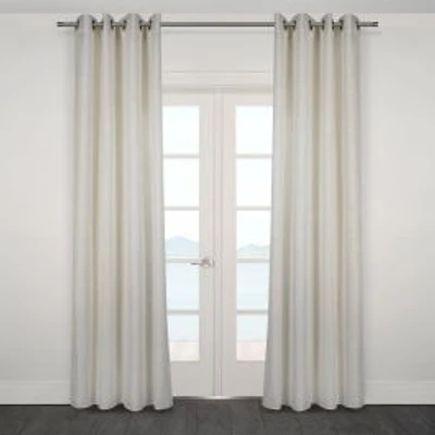 Corsica Heavy Semi-Sheer Grommet Curtain