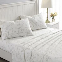 Laura Ashley Fawna Cotton Sheet Set