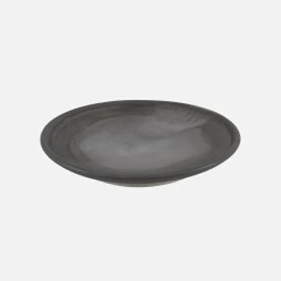 Cloudterre Hugo Large Coupe Plates, Set of 4 - Charcoal