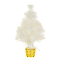 White Dotted LED Christmas Tree