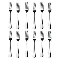 Set of 12 Madison Table Forks by Maxwell & Williams