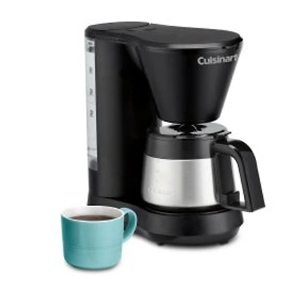 Cuisinart 5-Cup Coffee Maker with Stainless Steel Carafe
