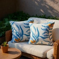 Sunny Minnow Coussin, ensemble de 2