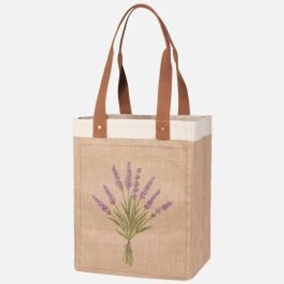 Lavender Market Tote Bag