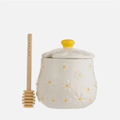 Price & Kensington Daisy Honey Pot & Drizzler