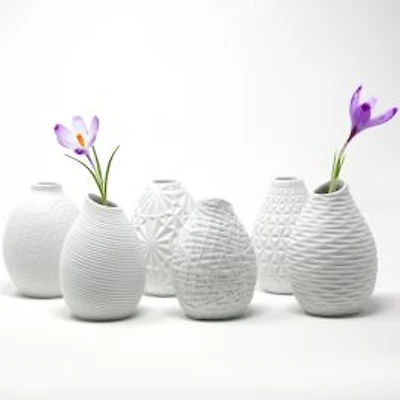 Small White Porcelain Vase