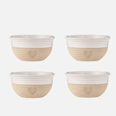 Mason Cash Rustic Charm Bowls, Set of 4