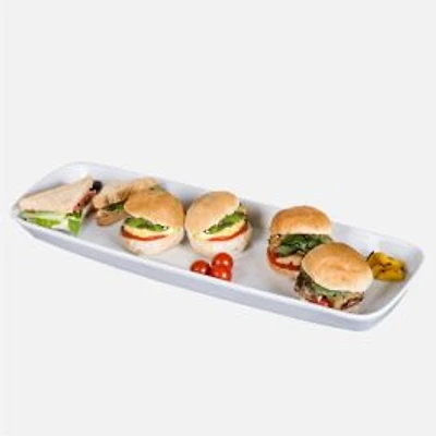 Lido Narrow Platter, 51 x 16cm - White