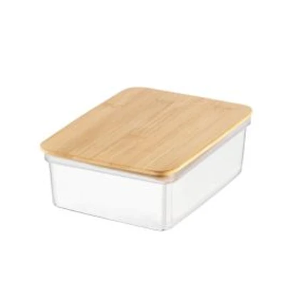 Oggi Storage Bin with Bamboo Lid