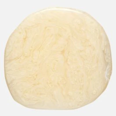 Ivory Resin Coasters, Set of 4
