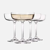 Krosno Roma Coupe Glasses, Set of 4