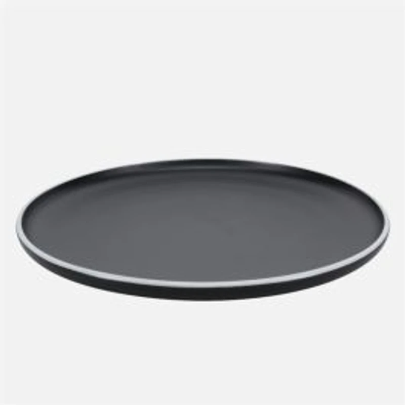 Tempo Dinner Plate, 27 cm - Black