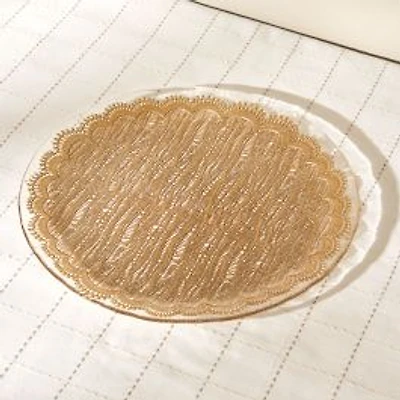 Dream Charger Plate - Gold