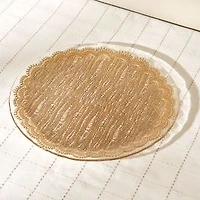 Dream Charger Plate - Gold