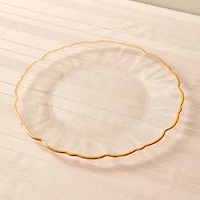 Elegance Rim Dinner Plate