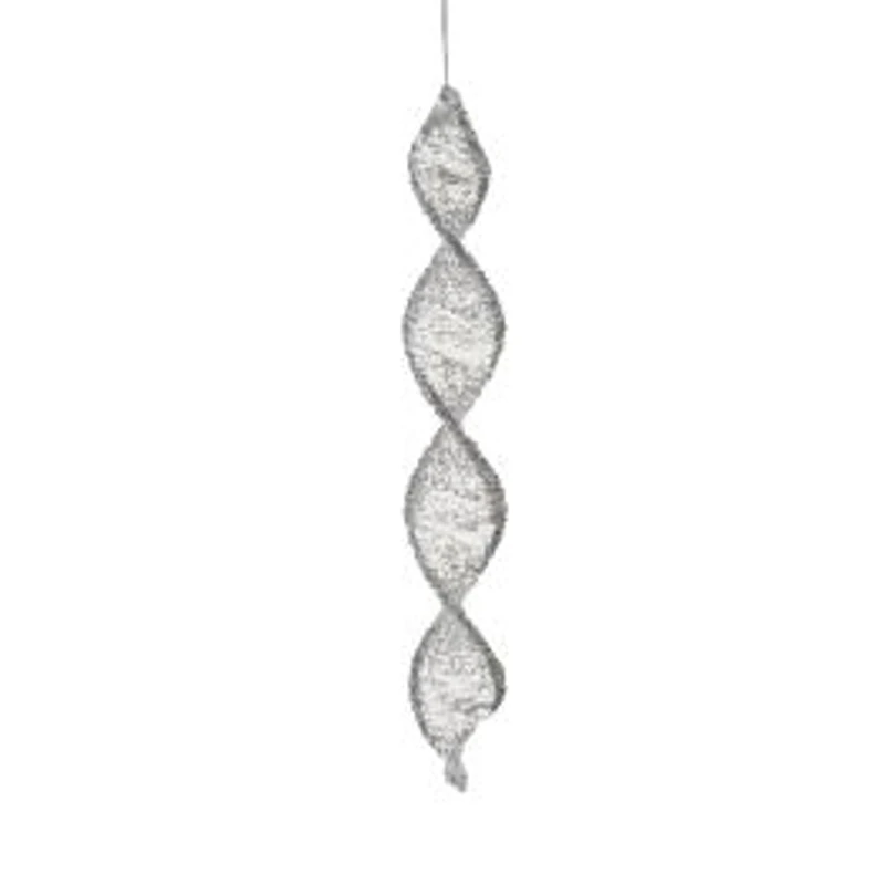 Ornements stalactites enchanteurs suspendus en acrylique transparent, ensemble de 6