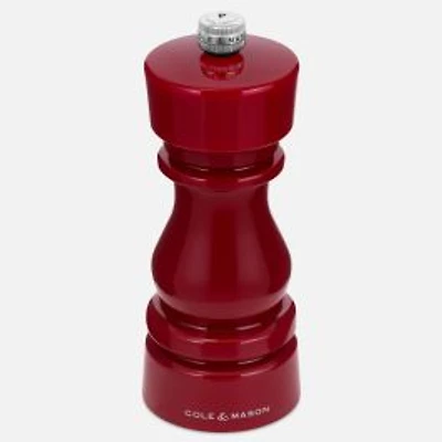 Cole & Mason The London Collection Pepper Mill, 6'' - Red
