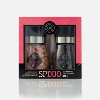 Himalayan Salt and Peppercorn Classic Duo Set by Urban Gourmet