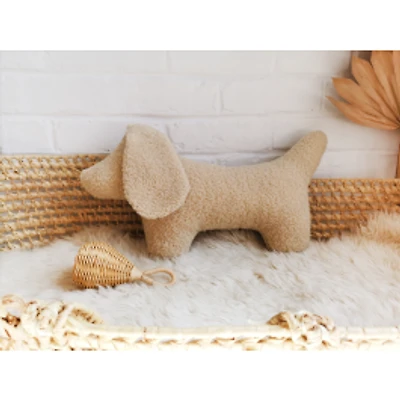 Dog Plush - Beige