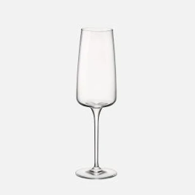 Bormioli Rocco Planeo Champagne Flutes, Set of 4