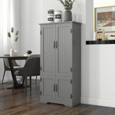 Modern Freestanding Kitchen Storage Cabinet