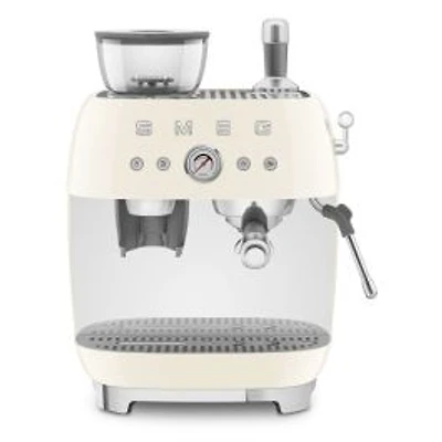 Smeg 50's Retro Style Espresso Manual Cofffee Machine with Grinder