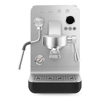 Smeg 50's Retro Style Mini-Pro Manual Espresso Machine with Steam Wand