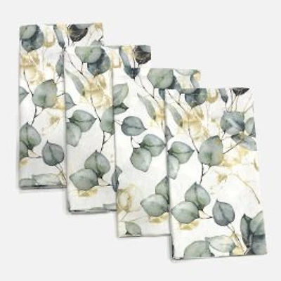 Eucalyptus Serviette de table, Ensemble de 4
