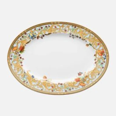 Versace Butterfly Garden oval platter - 34cm