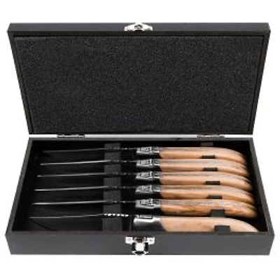 Set of 6 Laguiole Du Monde Steak Knives