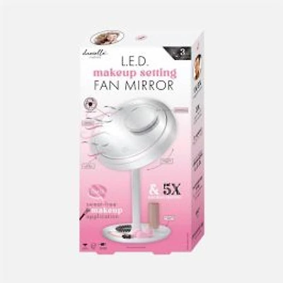 Danielle Creations LED Fan Mirror with suction