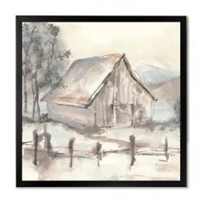Farmhouse Barn Grey VII Canvas