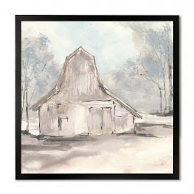 Farmhouse Barn Grey VI Wall Art
