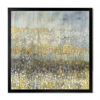 Glam Rain Abstract IV Canvas Art